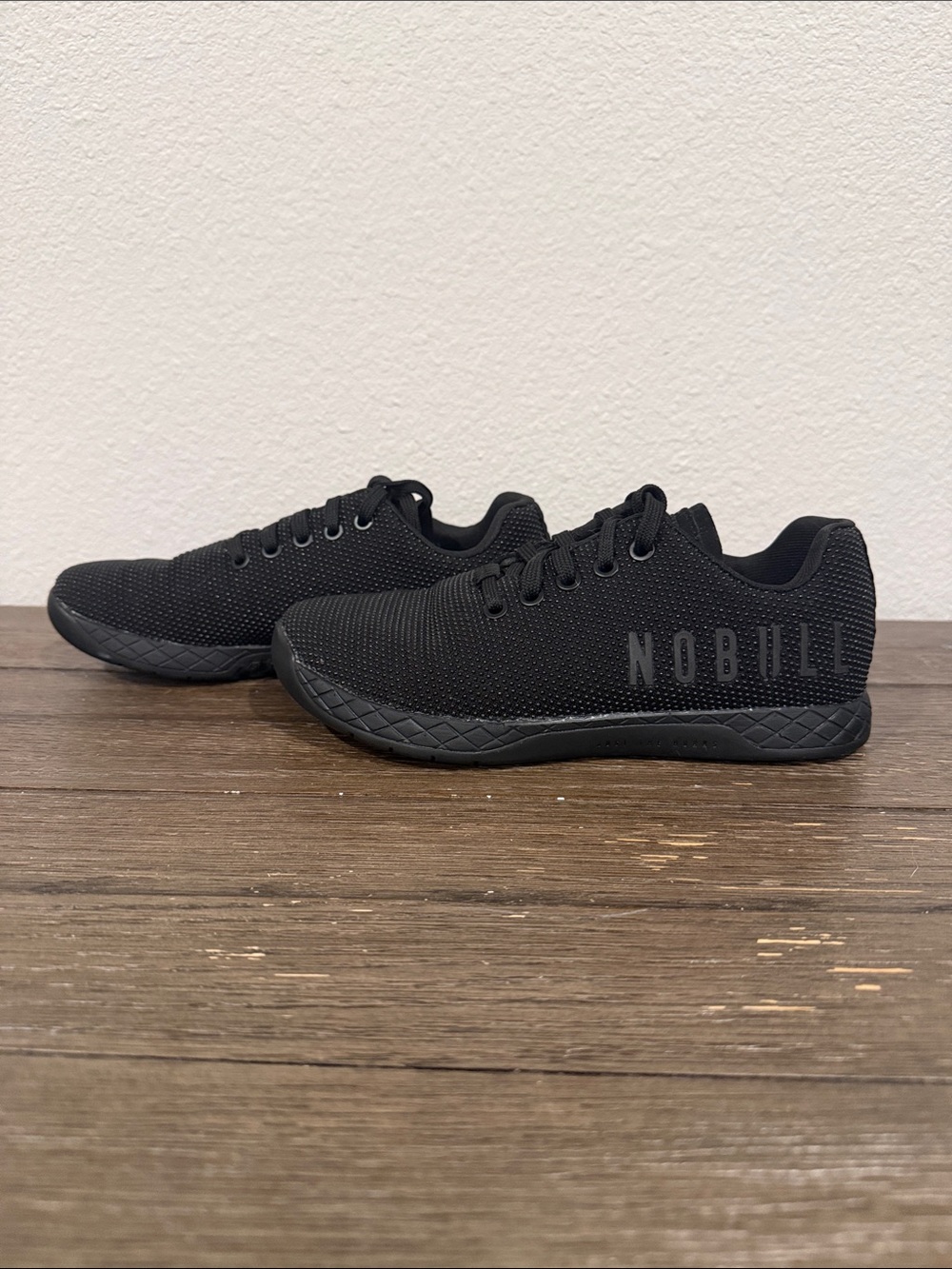 NOBULL Black Low-Profile Mesh Training Sneakers- Never worn